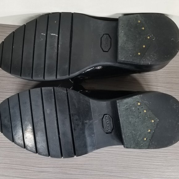 rag & bone 'Curtis' Loafer Black Patent Textured Leather, Womens Size 7 US / 37 - Picture 11 of 12